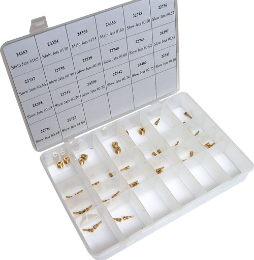 Master Jet Kit Cv Carb 2ea/23 Sizes