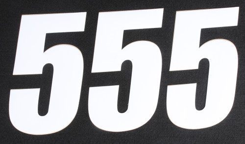 Number 5 White 6" 3/Pk Number 5 White 6" 3/Pk