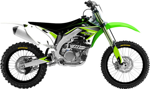Kawasaki Raceline Graphics Complete Kit White
