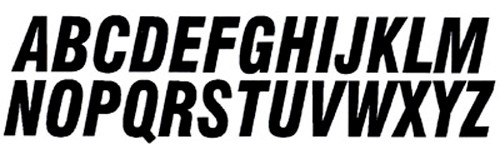 3" Black Sx Alpha Digits "A" 3/Pk