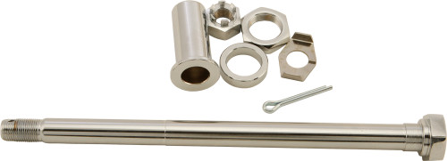 Chrome Rear Axle W/Hardware Fl Models 58 66 Chrome Rear Axle W/Hardware Fl Models 58 66