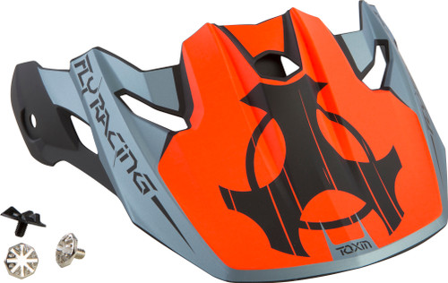 Toxin Original Visor Matte Orange/Black/Grey Toxin Original Visor Matte Orange/Black/Grey