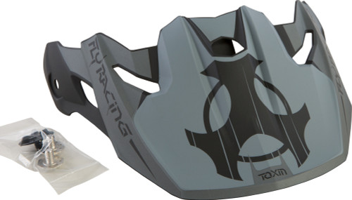 Toxin Original Youth Visor Matte Black/Grey Toxin Original Youth Visor Matte Black/Grey