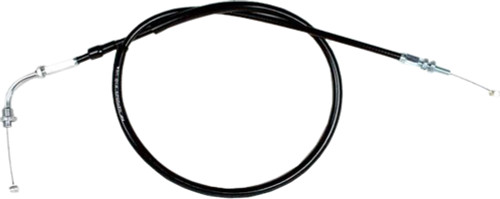 Black Vinyl Throttle Pull Cable 02-0525
