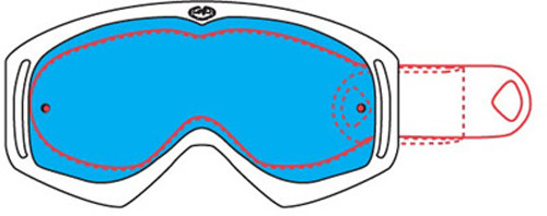 Mx Youth Tear Offs 10/Pk Mx Youth Tear Offs 10/Pk
