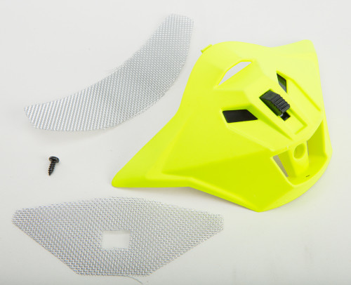 Mouth Vent Matte Hi Vis Yellow W/Screws/Screen Gm 11 Mouth Vent Matte Hi Vis Yellow W/Screws/Screen Gm 11