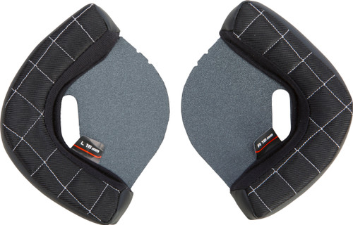 38 Retro Cheek Pads 15mm