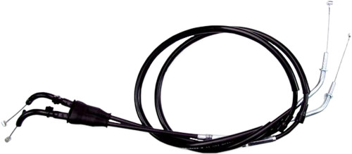 Black Vinyl Throttle Pull Cable 03-0408