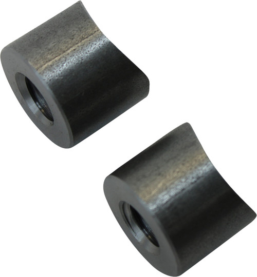 Coped Steel Bungs 3/8 16 Threaded 1/2" 2/Pk Coped Steel Bungs 3/8 16 Threaded 1/2" 2/Pk