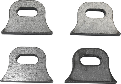 Weld On Steel Mounting Tabs Vintage Style 9 4/Pk Weld On Steel Mounting Tabs Vintage Style 9 4/Pk