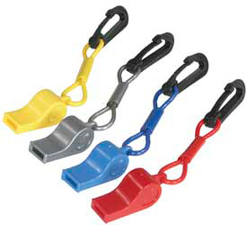 Whistle W/Clip Black Whistle W/Clip Black