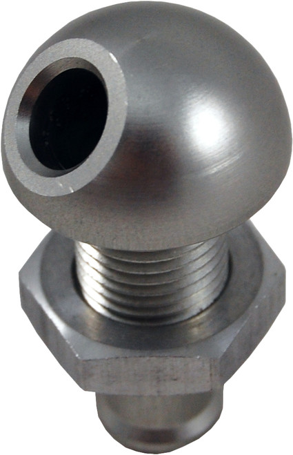 Billet Thru Hull Water Fitting Natural 3/8" 45 Deg. Billet Thru Hull Water Fitting Natural 3/8" 45 Deg.