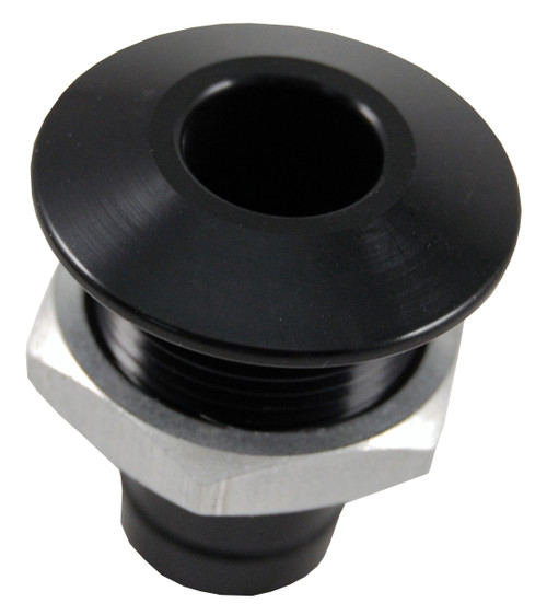 Billet Thru Hull Water Fitting Bilge Pump Outlet Black Billet Thru Hull Water Fitting Bilge Pump Outlet Black