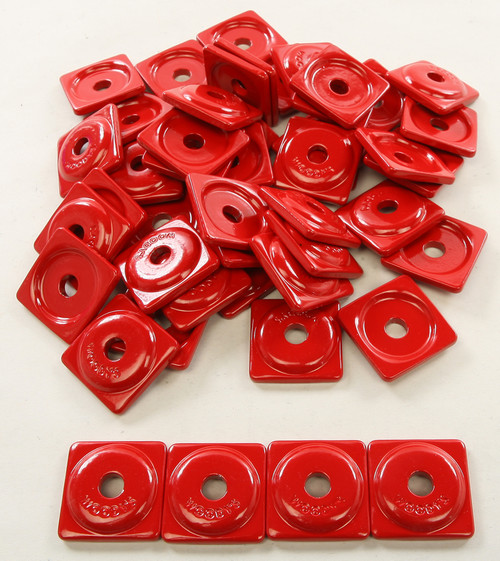 Square Digger Support Plate Red