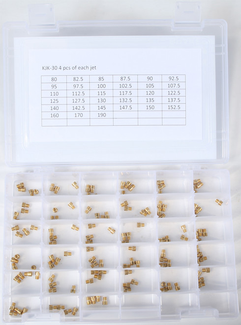 Large Round Main Jet Kit Ea. #72.5 152.5 4/Pk Large Round Main Jet Kit Ea. #72.5 152.5 4/Pk