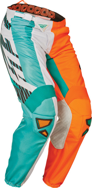 Kinetic Mesh Tech Division Pant Teal/Hi Vis Orange Sz 40 Kinetic Mesh Tech Division Pant Teal/Hi Vis Orange Sz 40