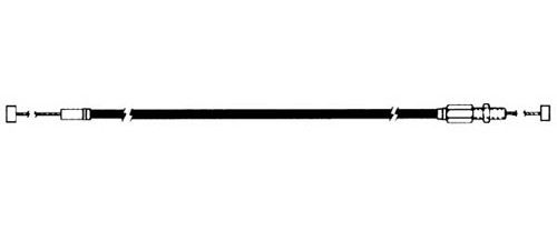 Throttle Cable Pol 05-139-53 Throttle Cable Pol 05-139-53