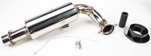 Straightline Stainless Muffler Pol 850 S/M Straightline Stainless Muffler Pol 850 S/M