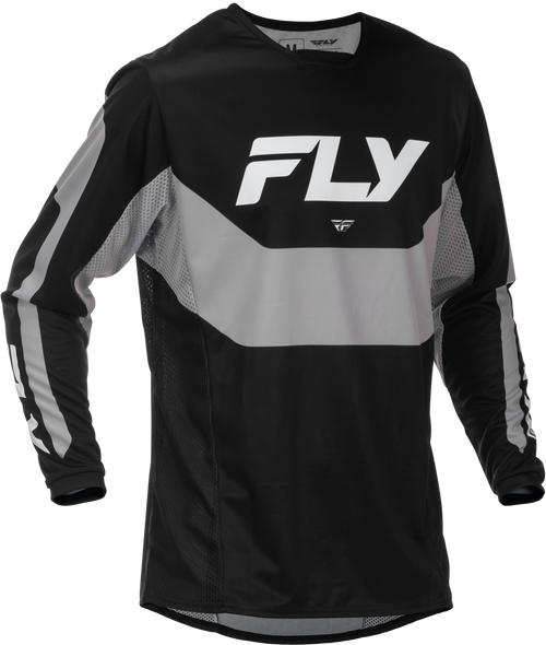 Kinetic Jersey Black/Grey Sm