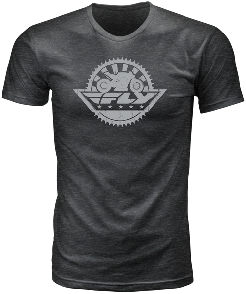 Fly Sprocket Tee Grey 3x