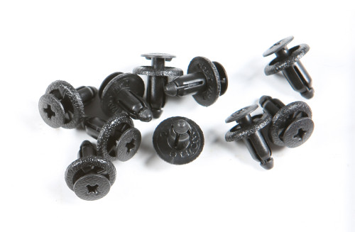 Plastic Push Rivet Fender Clips 10/Pk