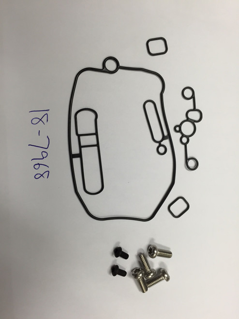 Fcr Middle Body O Ring Kit W/Screws