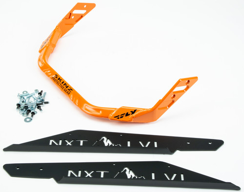 Nxt Lvl Rear Bumper Blk/Org Pol Axys Rmk 155 S/M