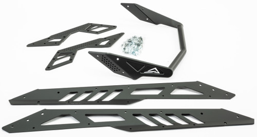 Bumper Rear S D Gen 4 Amt 165 Track Flat Black SDRB465-AMT-FBK