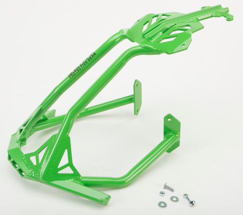 Front Bumper Lime Green A/C Ascender
