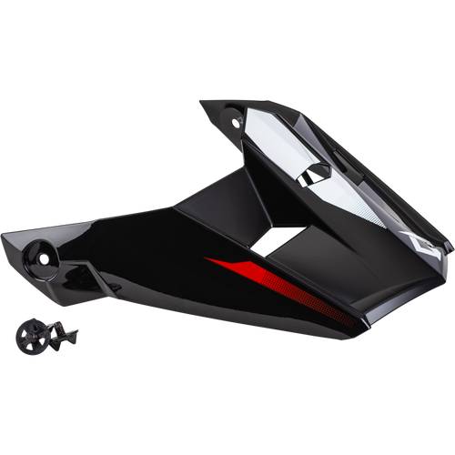 Mx 46 Compound Visor Red/Black/White Ys Yl Mx 46 Compound Visor Red/Black/White Ys Yl