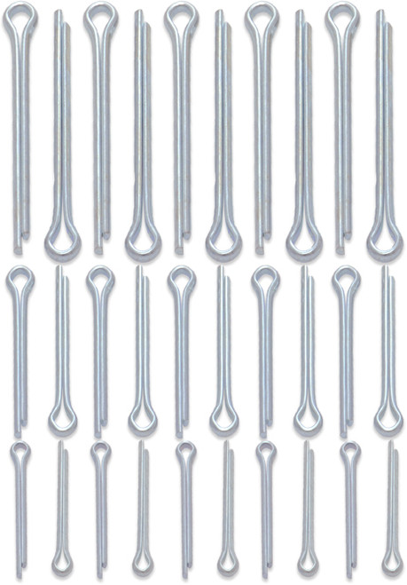 Cotter Pin Assortment 75 Piece Kit Cotter Pin Assortment 75 Piece Kit