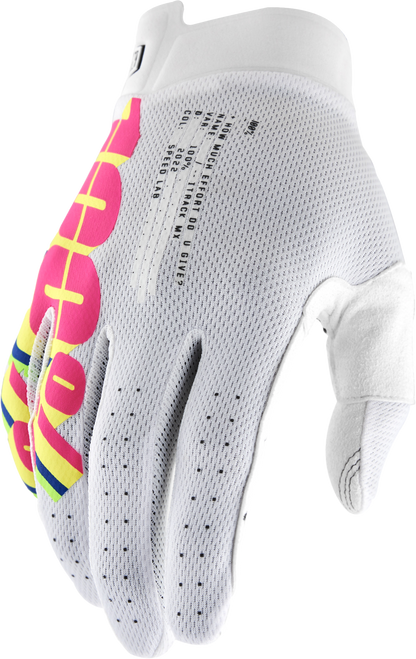 Itrack Gloves System White Md Itrack Gloves System White Md