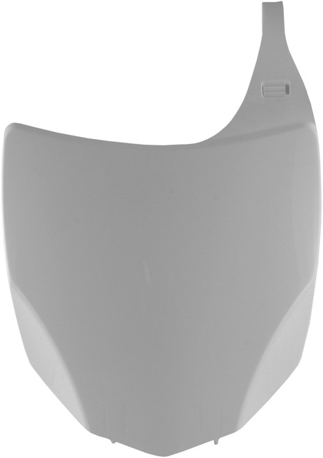 Front Number Plate White 2141750002 Front Number Plate White 2141750002