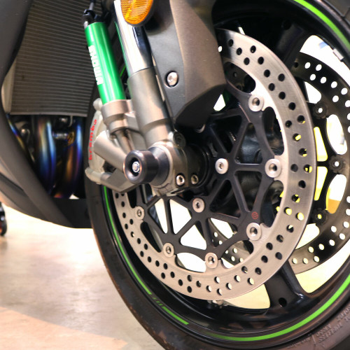 Front Axle Sliders Black 702-4959