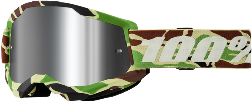 Strata 2 Goggle War Camo Mirror Silver Lens Strata 2 Goggle War Camo Mirror Silver Lens