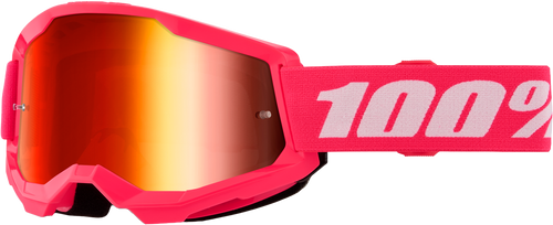 Strata 2 Goggle Pink Mirror Red Lens Strata 2 Goggle Pink Mirror Red Lens