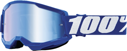 Strata 2 Goggle Blue Mirror Blue Lens