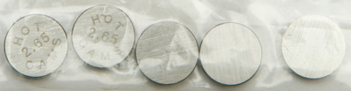 Valve Shims 10.00x2.65mm 5/Pk