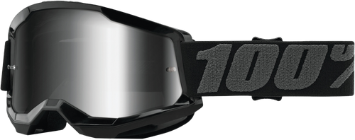 Strata 2 Goggle Black Mirror Silver Lens 50028-00001 Strata 2 Goggle Black Mirror Silver Lens 50028-00001