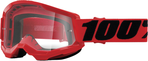 Strata 2 Goggle Red Clear Lens 50027-00004 Strata 2 Goggle Red Clear Lens 50027-00004