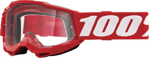 Accuri 2 Junior Goggle Neon Red Clear Lens Accuri 2 Junior Goggle Neon Red Clear Lens