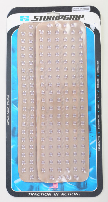 2/Pk Stompgrip Strips Clear Super Volcano 2/Pk Stompgrip Strips Clear Super Volcano