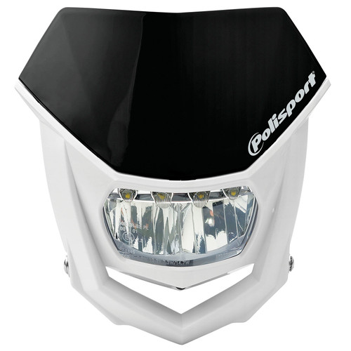 Halo Headlight Black/Led Bulbs