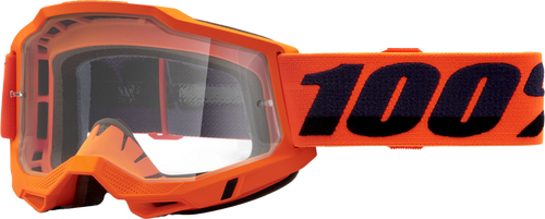 Accuri 2 Otg Goggle Neon Orange Clear Lens Accuri 2 Otg Goggle Neon Orange Clear Lens