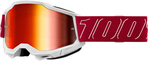 Accuri 2 Goggle Redline Mirror Red Lens Accuri 2 Goggle Redline Mirror Red Lens