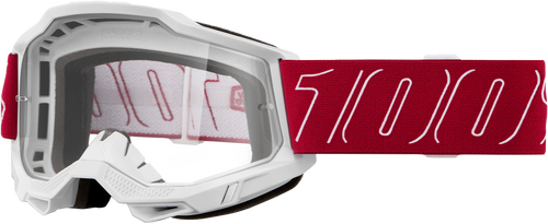 Accuri 2 Goggle Redline Clear Lens Accuri 2 Goggle Redline Clear Lens