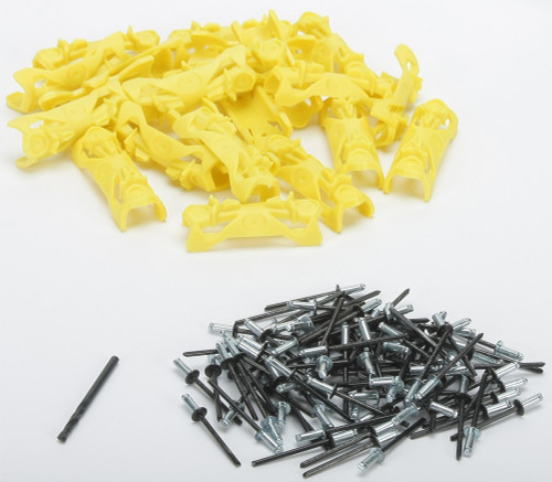 24/Pk Footlok Cleats Ylw