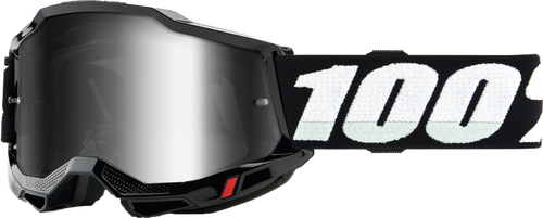 Accuri 2 Goggle Black Mirror Silver Lens 50014-00001 Accuri 2 Goggle Black Mirror Silver Lens 50014-00001