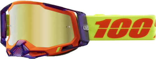 Racecraft 2 Goggle Panam Mirror Gold Lens Racecraft 2 Goggle Panam Mirror Gold Lens