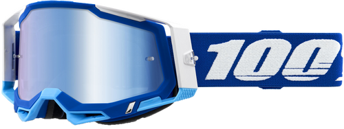 Racecraft 2 Goggle Blue Mirror Blue Lens Racecraft 2 Goggle Blue Mirror Blue Lens